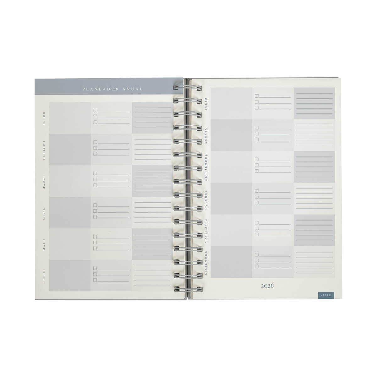 AGENDA DIARIA LETTE 2026 - GRIS - img 3