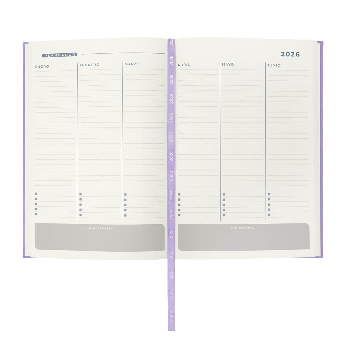 AGENDA DIARIA TERRA 2026 - MORADO - img 4