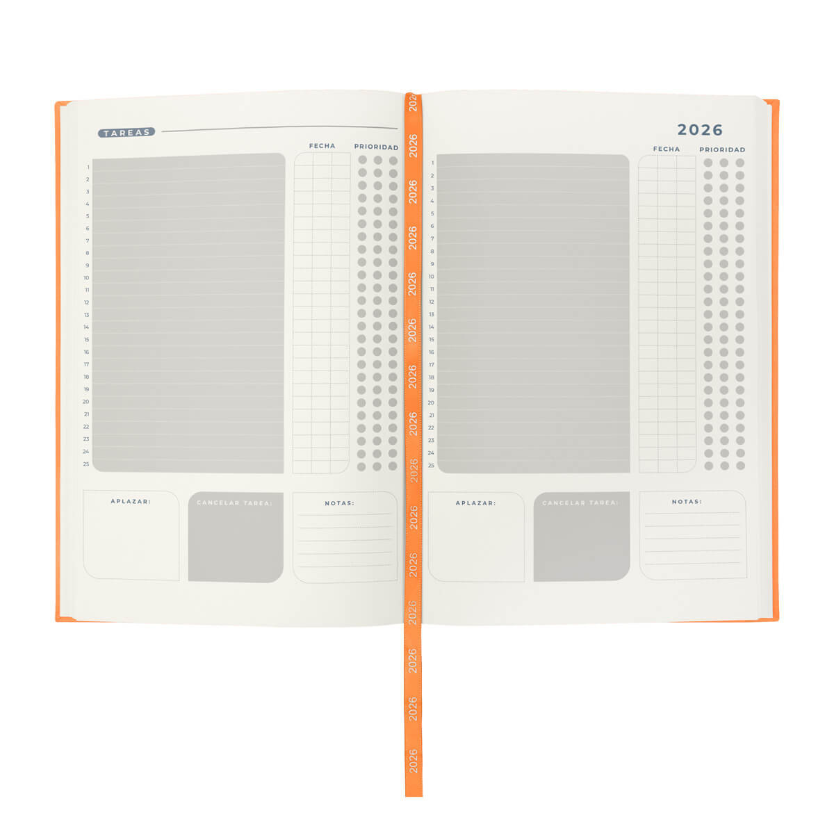 AGENDA DIARIA TERRA 2026 - NARANJA - img 4
