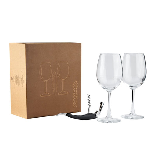 Set de copas coppola – artículo promocional personalizado en Monterrey | PROMOTIENDA