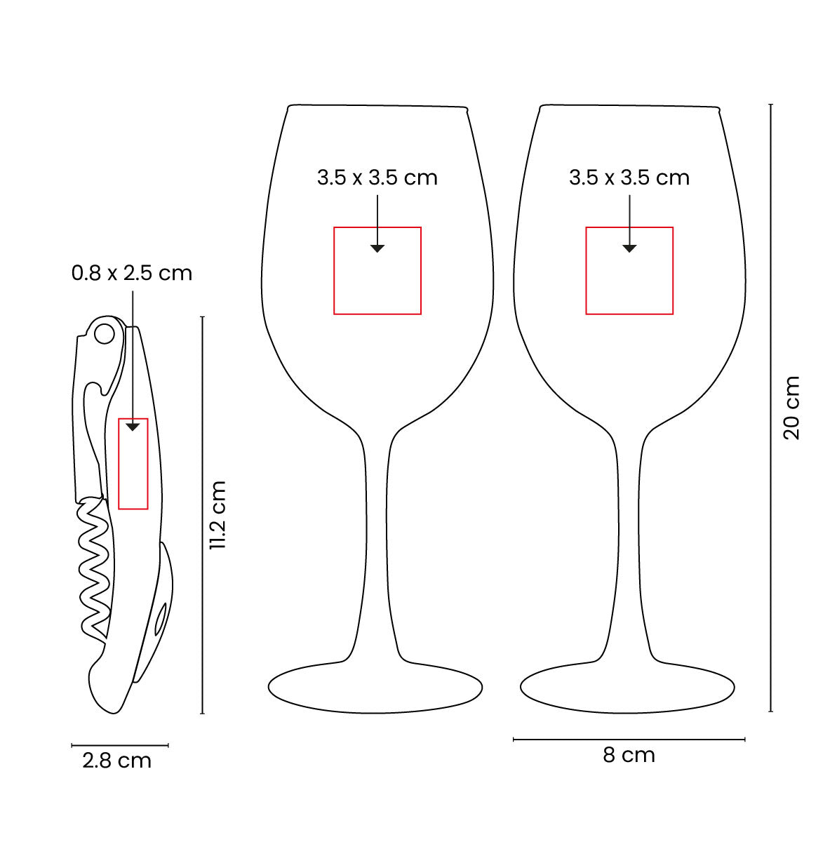 COPPOLA GLASS SET