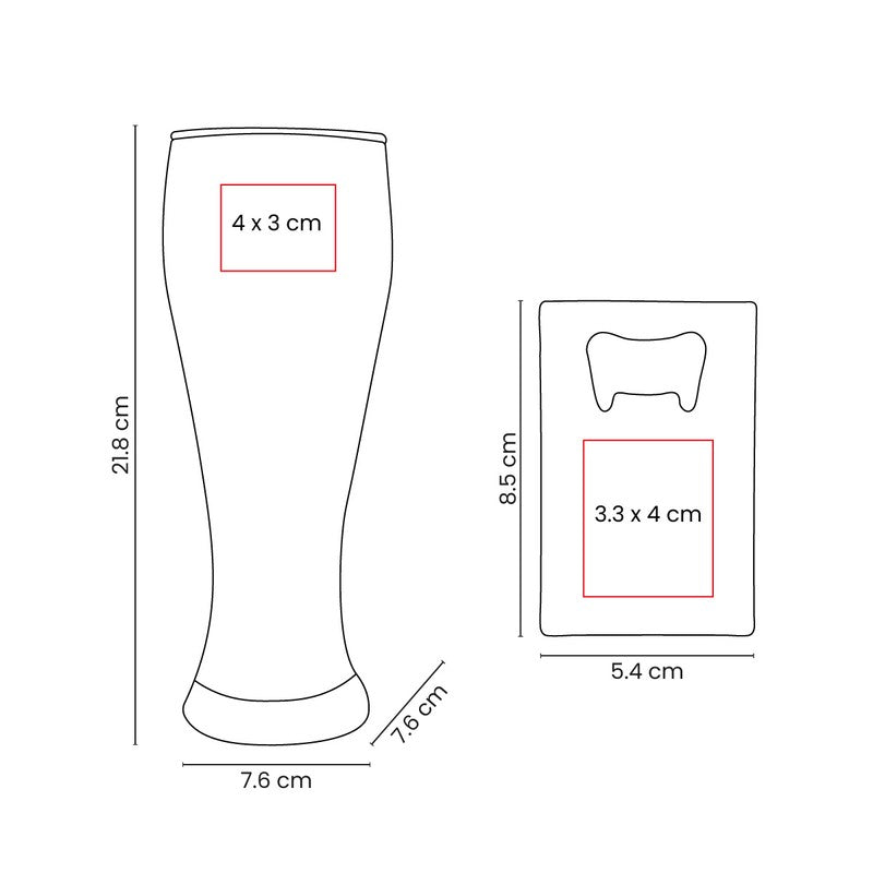 Set de vasos maltis – artículo promocional personalizado en Monterrey | PROMOTIENDA
