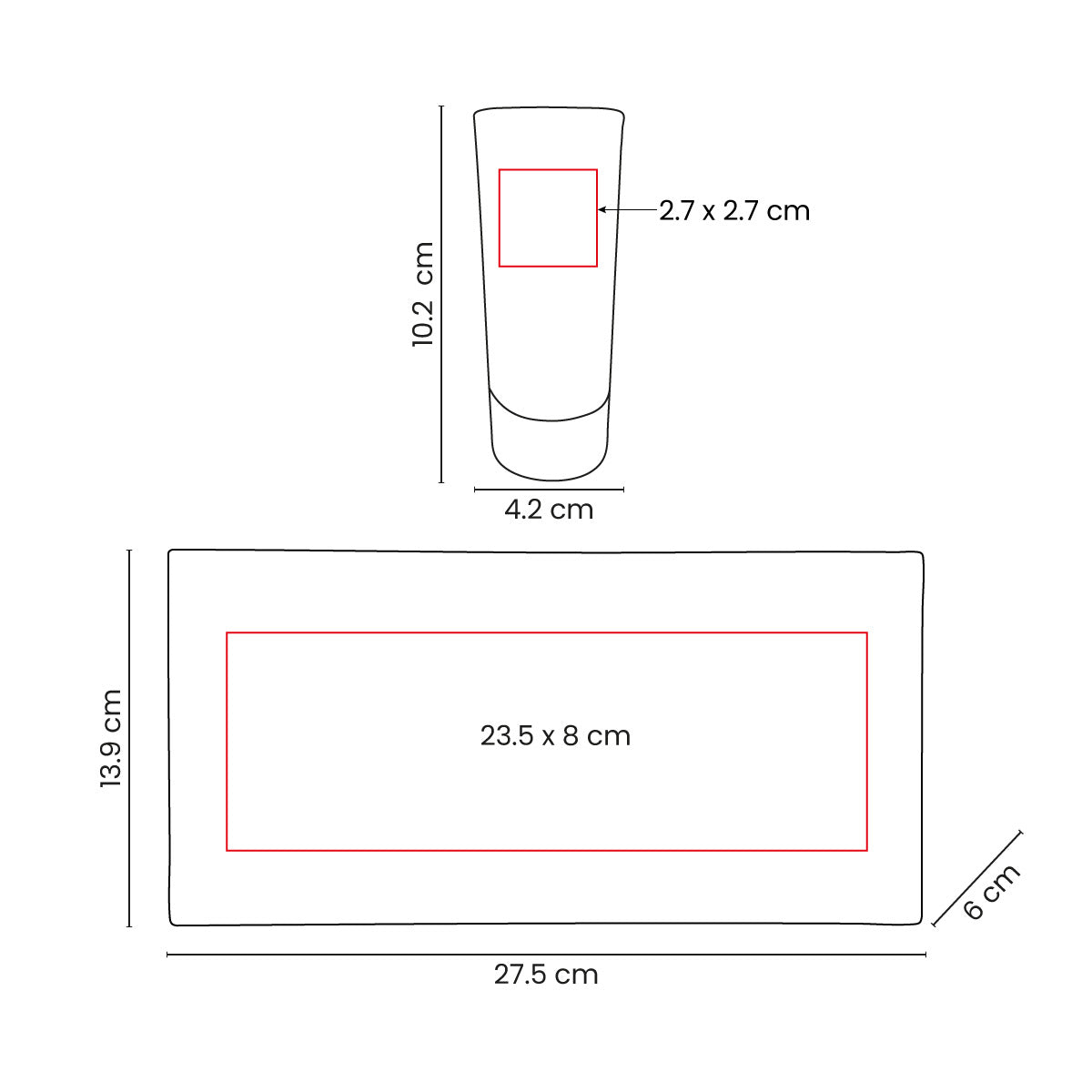 SET DE VASOS ZARIC - Imagen Vectorial