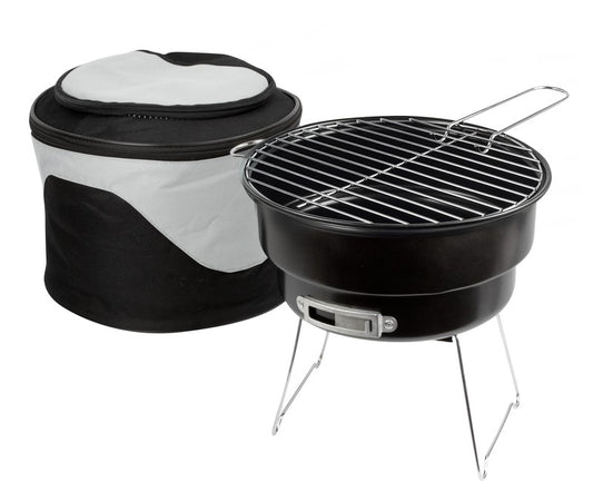 Asador con hielera camping – artículo promocional personalizado en Monterrey | PROMOTIENDA