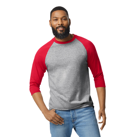 PLAYERA RANGLAN 3/4 UNISEX