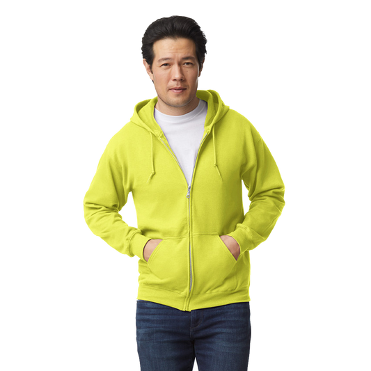 HOODIE CANGURERA CON CIERRE