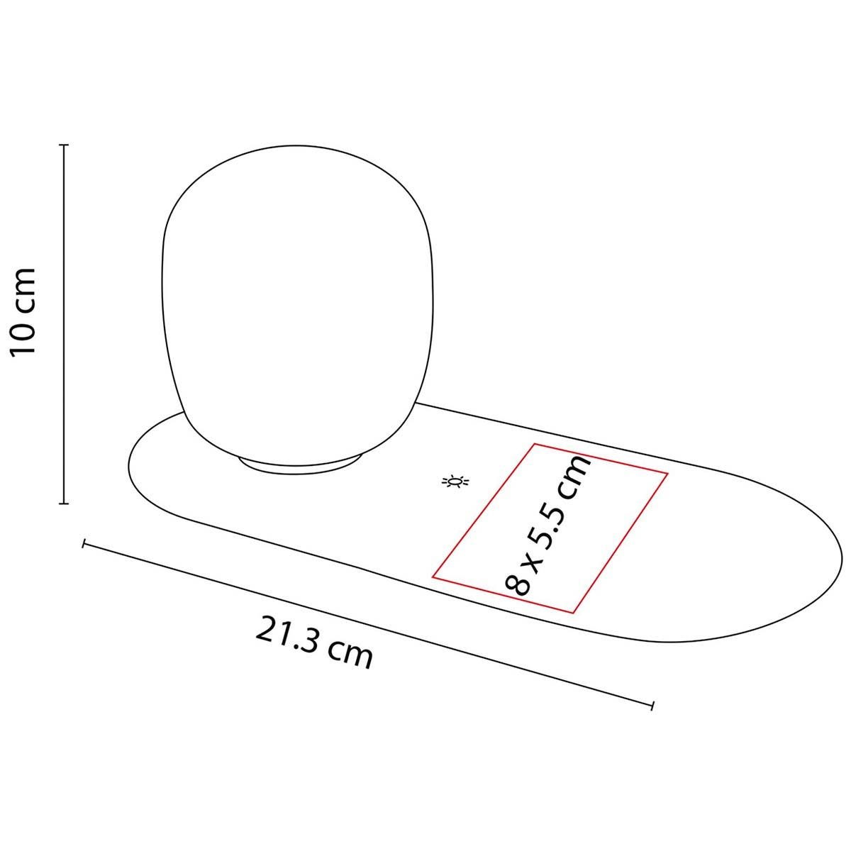CARGADOR INALÁMBRICO EMUNA - Imagen Vectorial