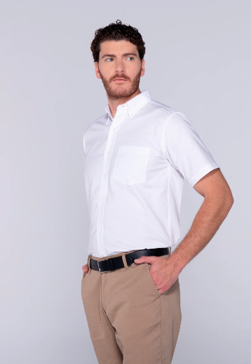 CAMISA OXFORD MC CABALLERO