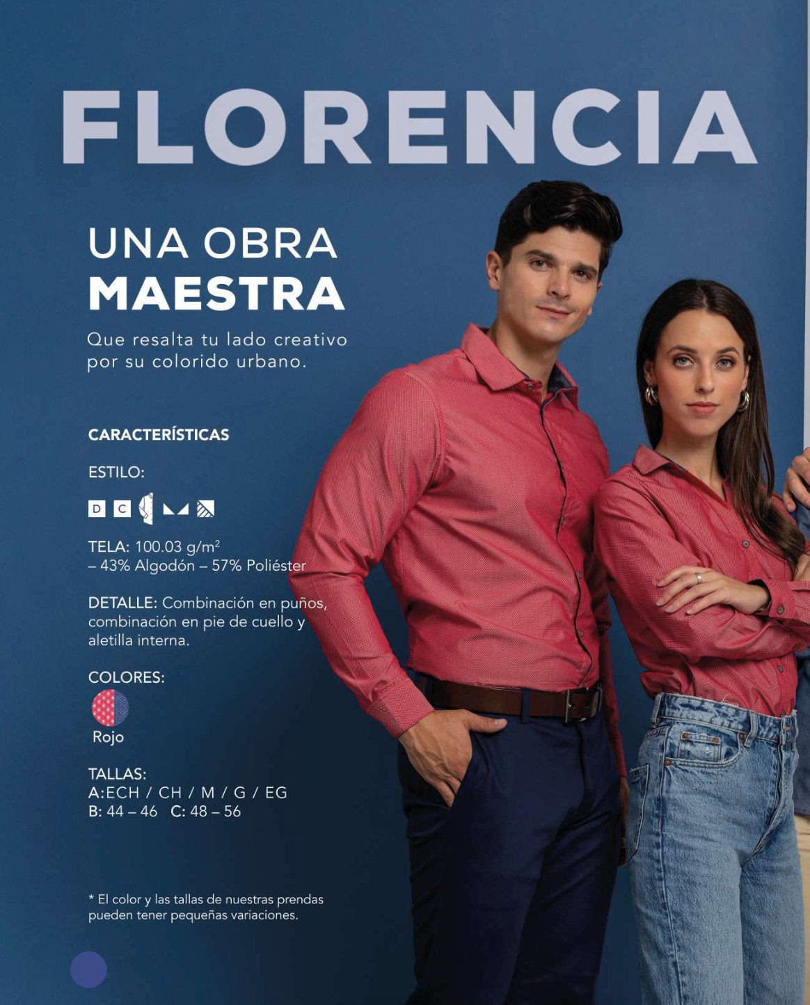 CAMISA FLORENCIA