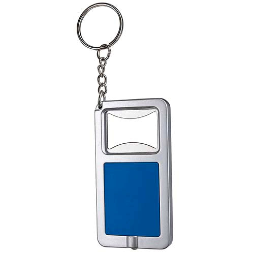 STADIUM BOTTLE OPENER KEYCHAIN WITH LIGHT