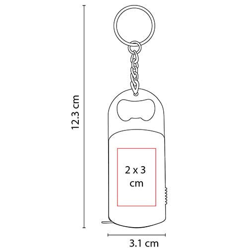 KINZIG BOTTLE OPENER KEYRING