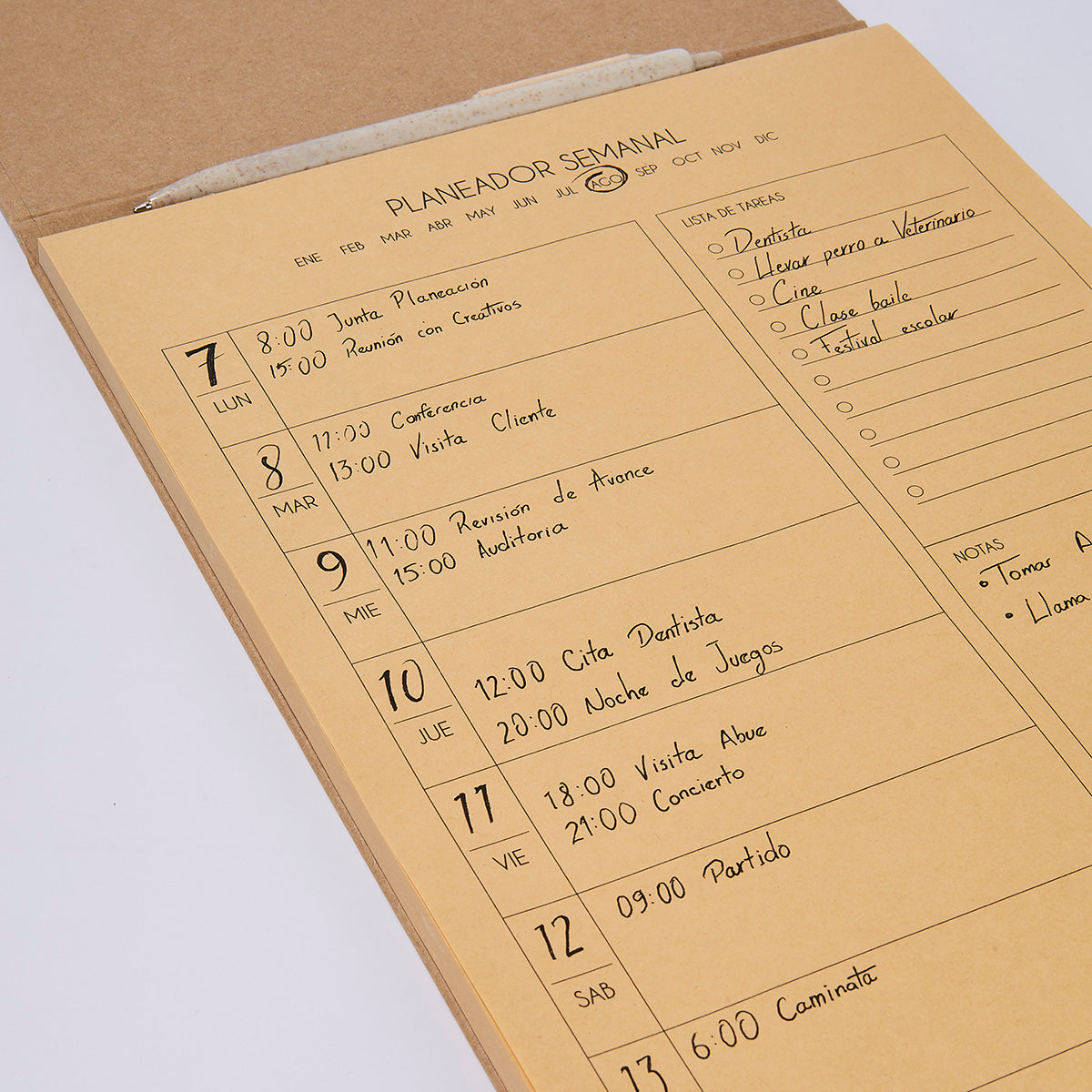 ZIEL WEEKLY PLANNER