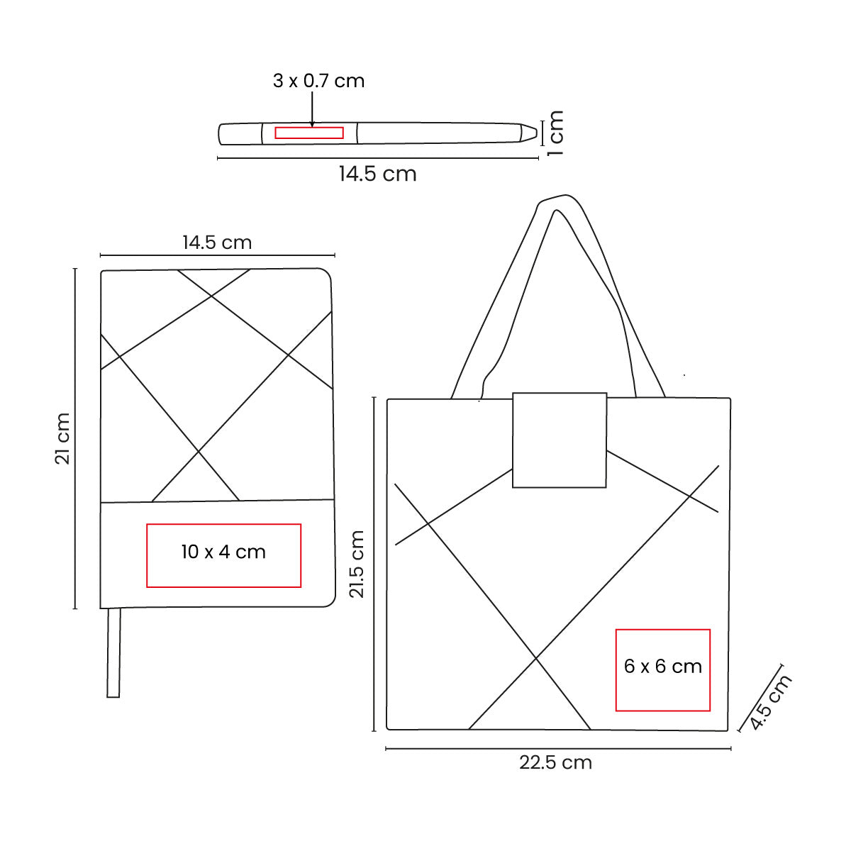 SET DE LIBRETA TIMANTTI - Imagen Vectorial