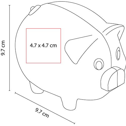 ALCANCIA PUERQUITO - Imagen Vectorial