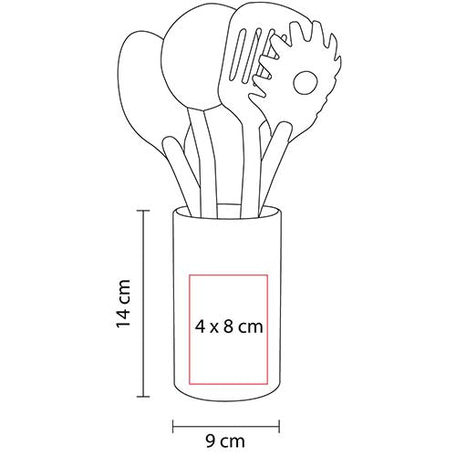 SET DE UTENSILIOS MERAN - Imagen Vectorial