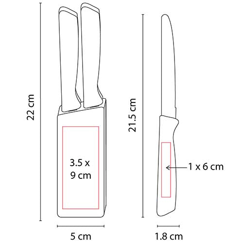 CORVI KNIFE SET