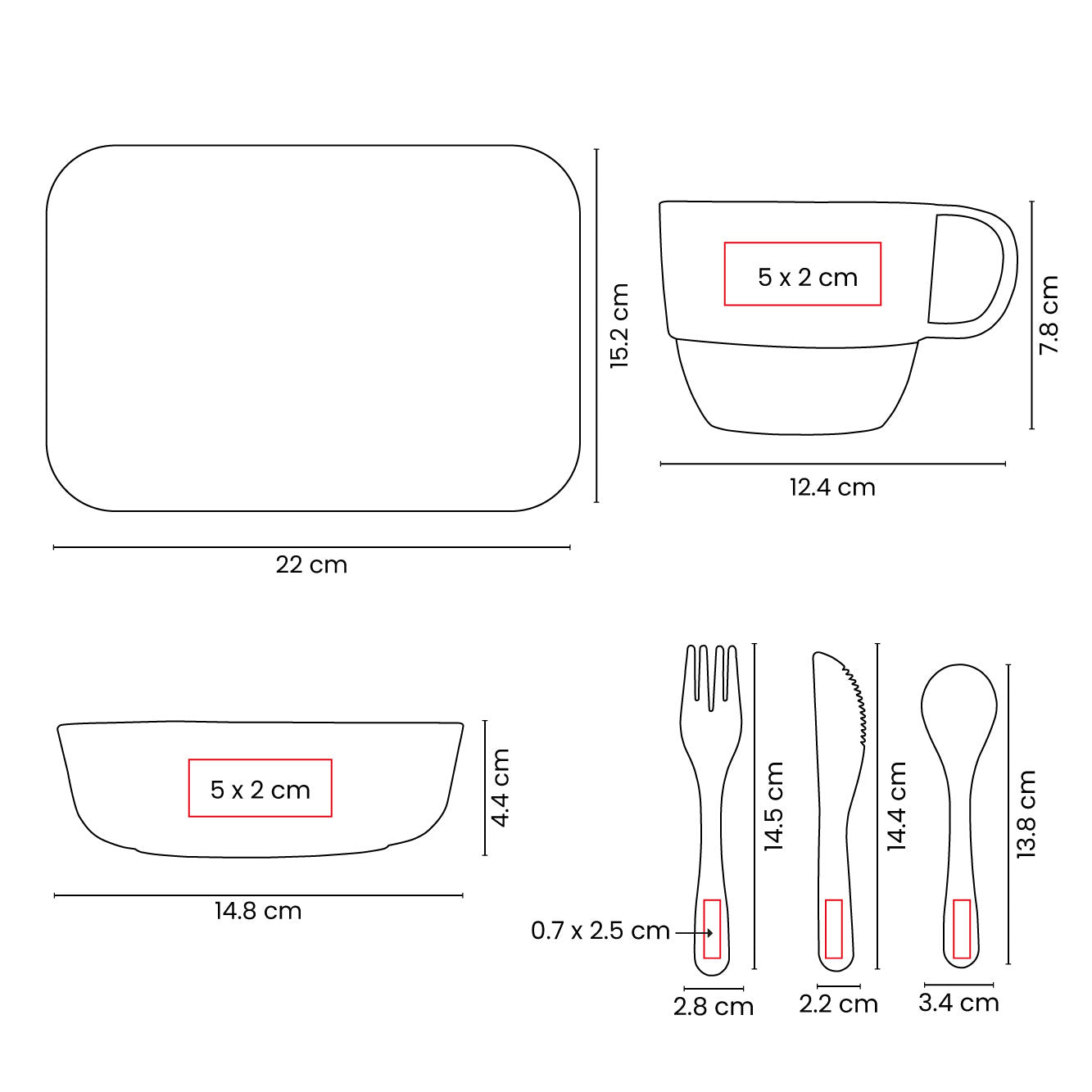 ZEKE INDIVIDUAL DINNERWARE