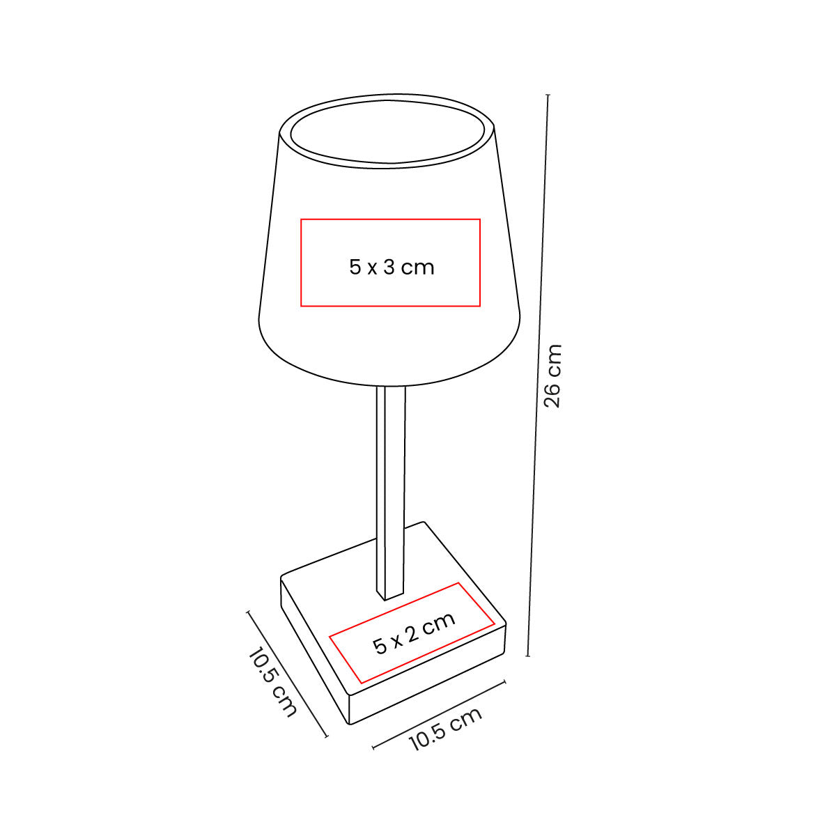 LÁMPARA LUMEN - Imagen Vectorial