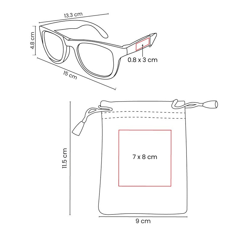 Lentes plegables dopla – artículo promocional personalizado en Monterrey | PROMOTIENDA