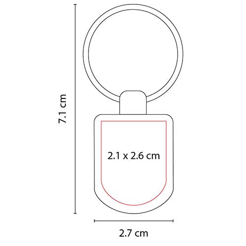 WORK KEYCHAIN