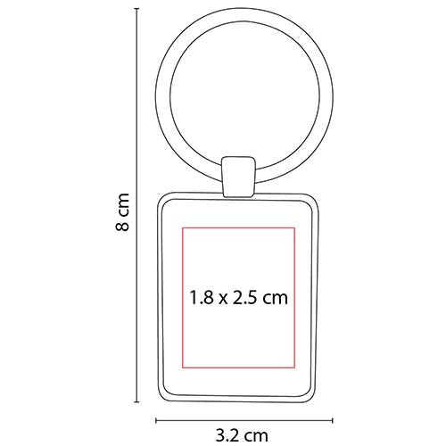 LLAVERO LIBANO - Imagen Vectorial