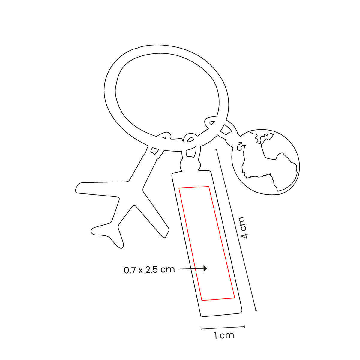 FLYVE KEYRING