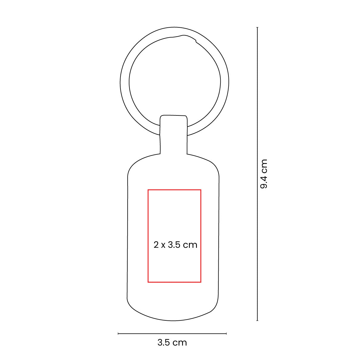LUSTRO KEYCHAIN