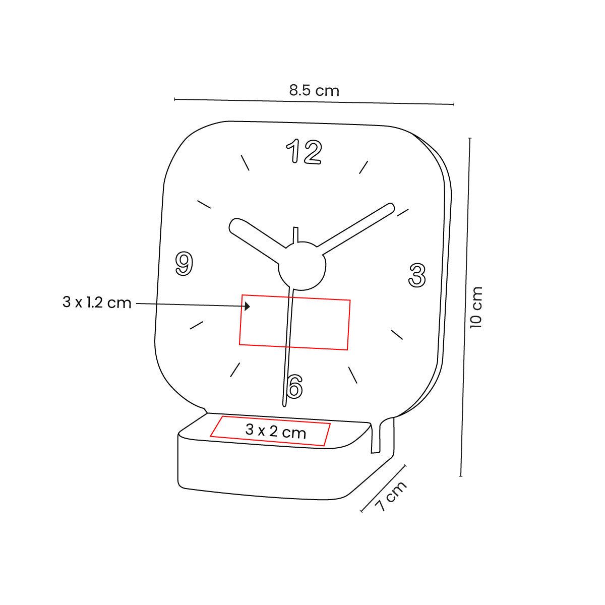 RELOJ TEMPS - Imagen Vectorial