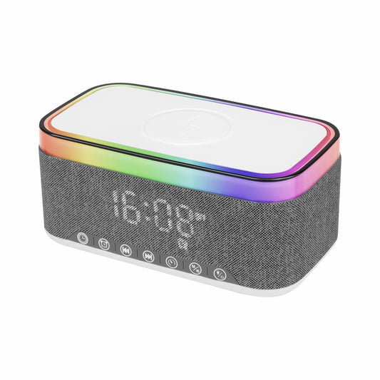 Reloj-bocina multifuncional cory – artículo promocional personalizado en Monterrey | PROMOTIENDA