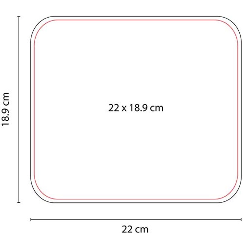 Mouse pad rectangular – artículo promocional personalizado en Monterrey | PROMOTIENDA