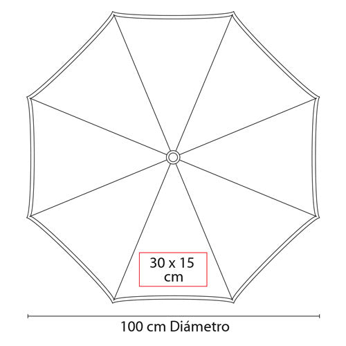 SILVER TROPIC UMBRELLA