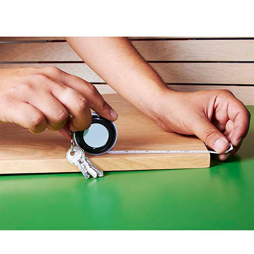 WHEEL TAPE MEASURE KEYCHAIN