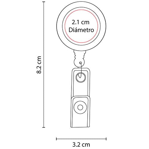 RETRACTABLE BADGE HOLDER