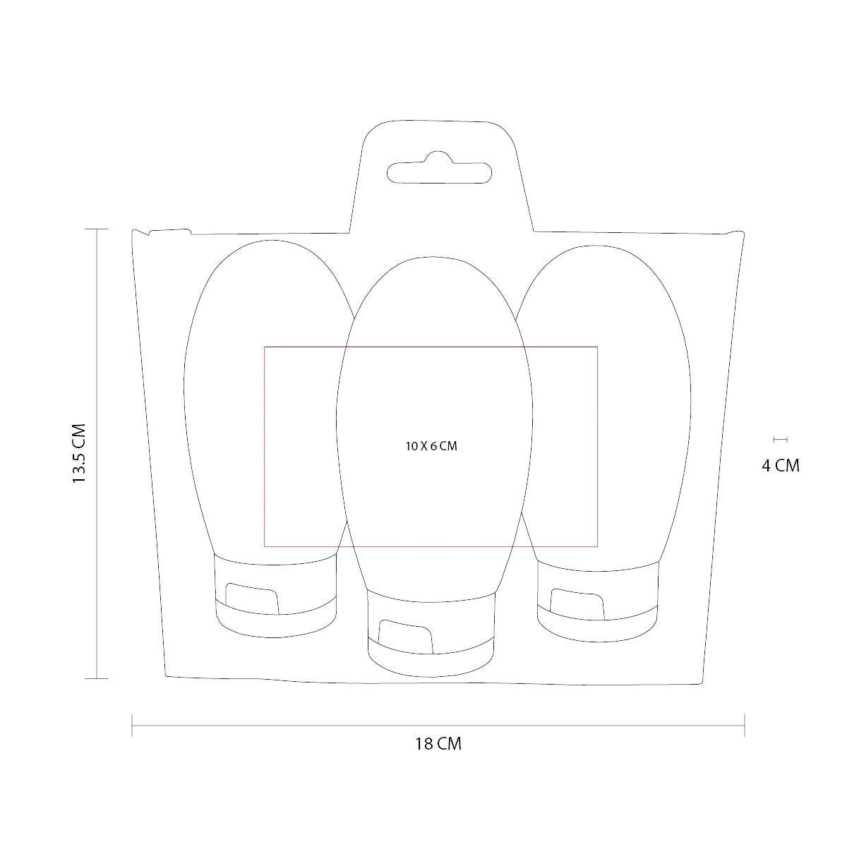 SIENA TRAVEL BOTTLE SET