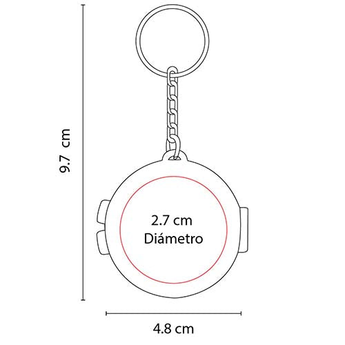 MALIAN KEYCHAIN PILLBOX