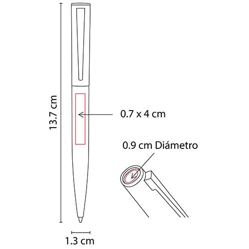 BOLÍGRAFO MAGOTTY - Imagen Vectorial