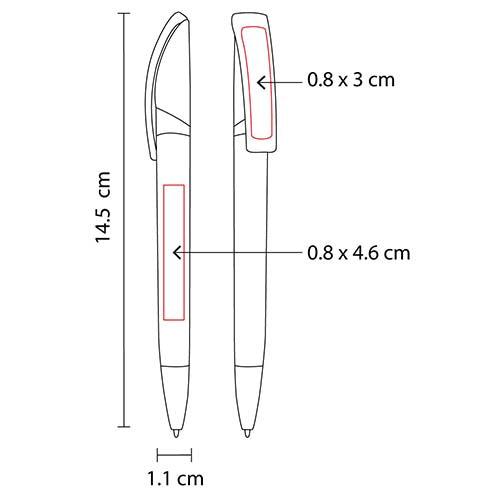BOLÍGRAFO SINAI - Imagen Vectorial