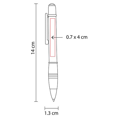 BOLÍGRAFO BOSTON - Imagen Vectorial