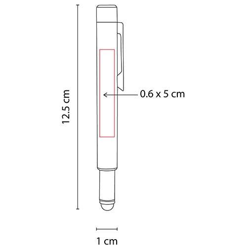 BOLÍGRAFO USB 8 GB GUANA - Imagen Vectorial