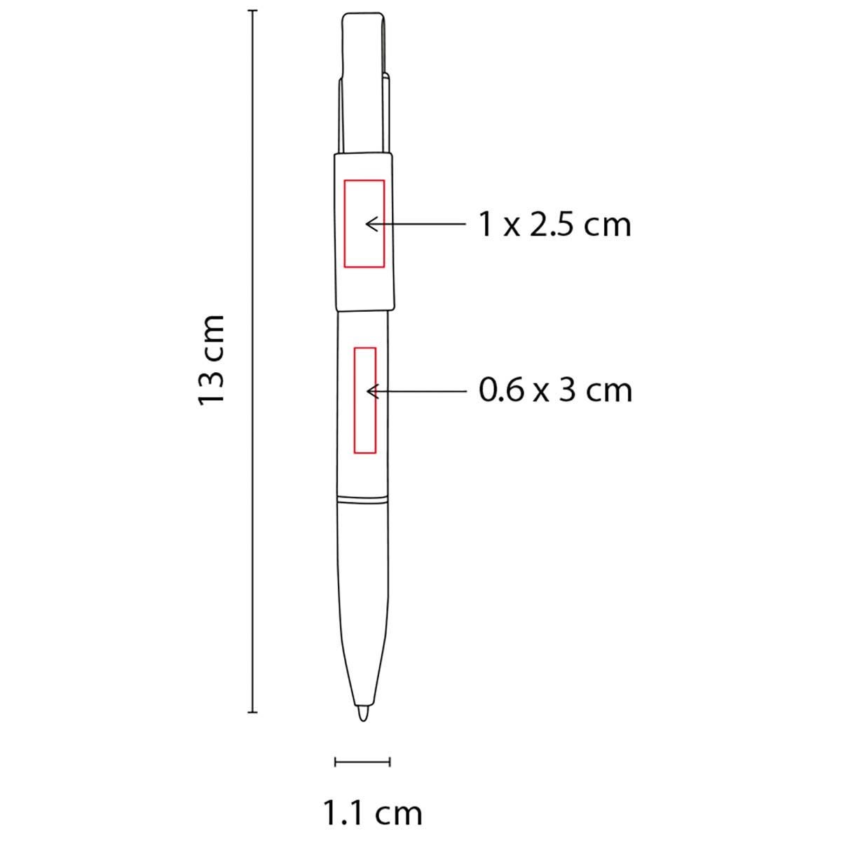 BOLÍGRAFO USB 8 GB ROOT - Imagen Vectorial