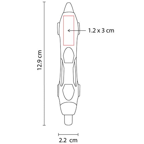 BOLÍGRAFO CAR - Imagen Vectorial