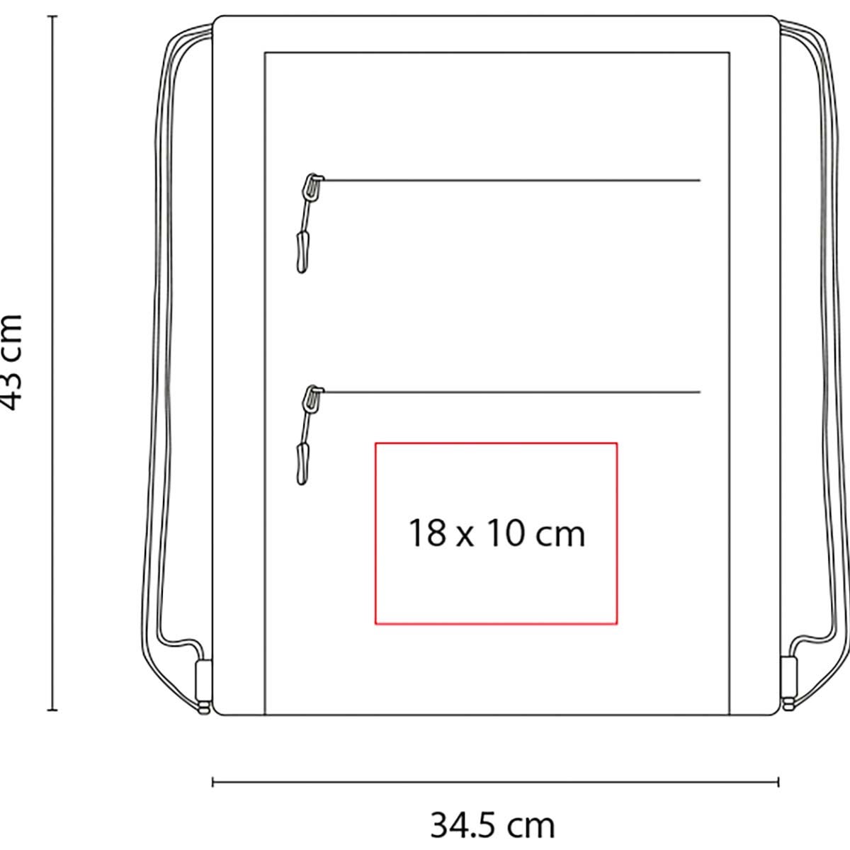 BOLSA-MOCHILA RIDES - Imagen Vectorial