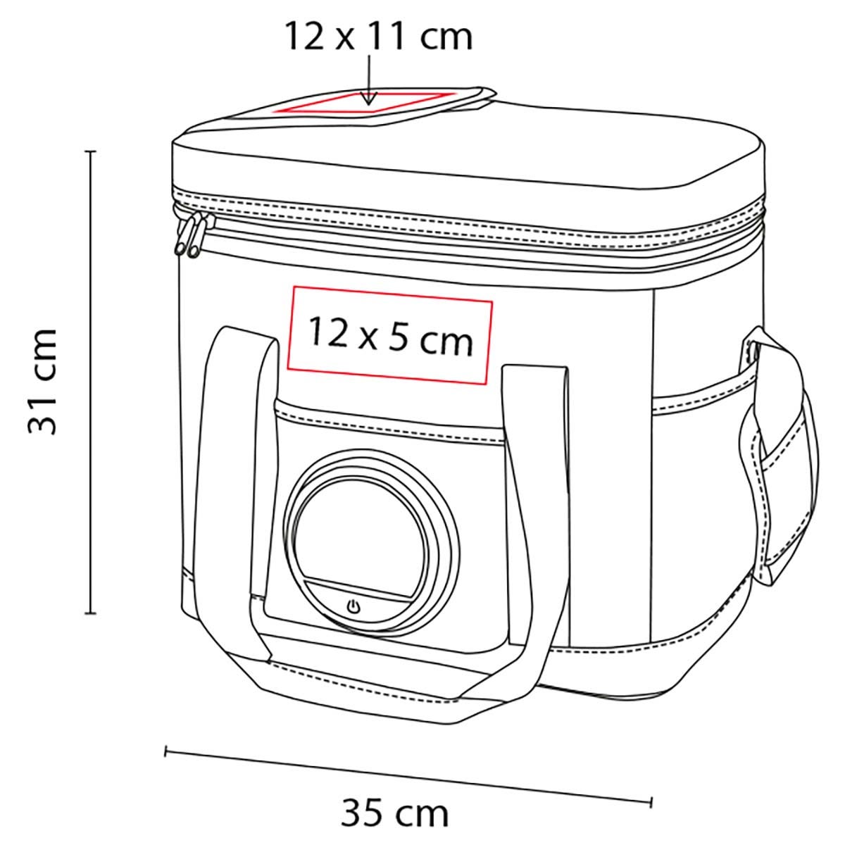 HIELERA CON BOCINA OTTON - Imagen Vectorial