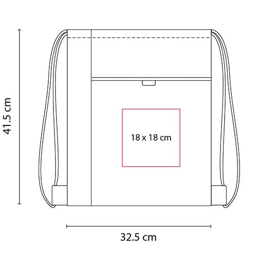 BOLSA-MOCHILA ARACAR - Imagen Vectorial