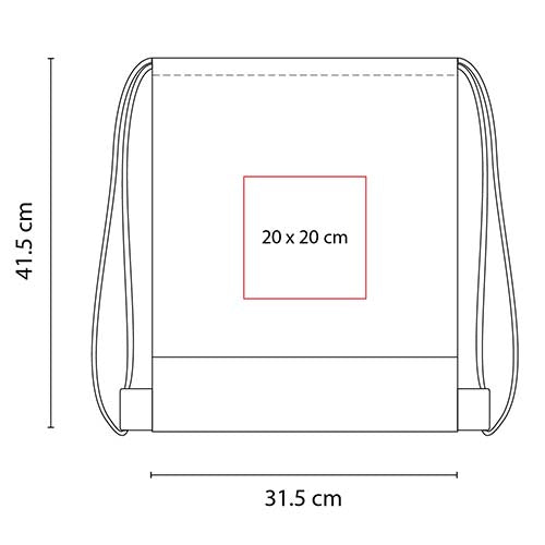 BOLSA-MOCHILA BAZMAN - Imagen Vectorial