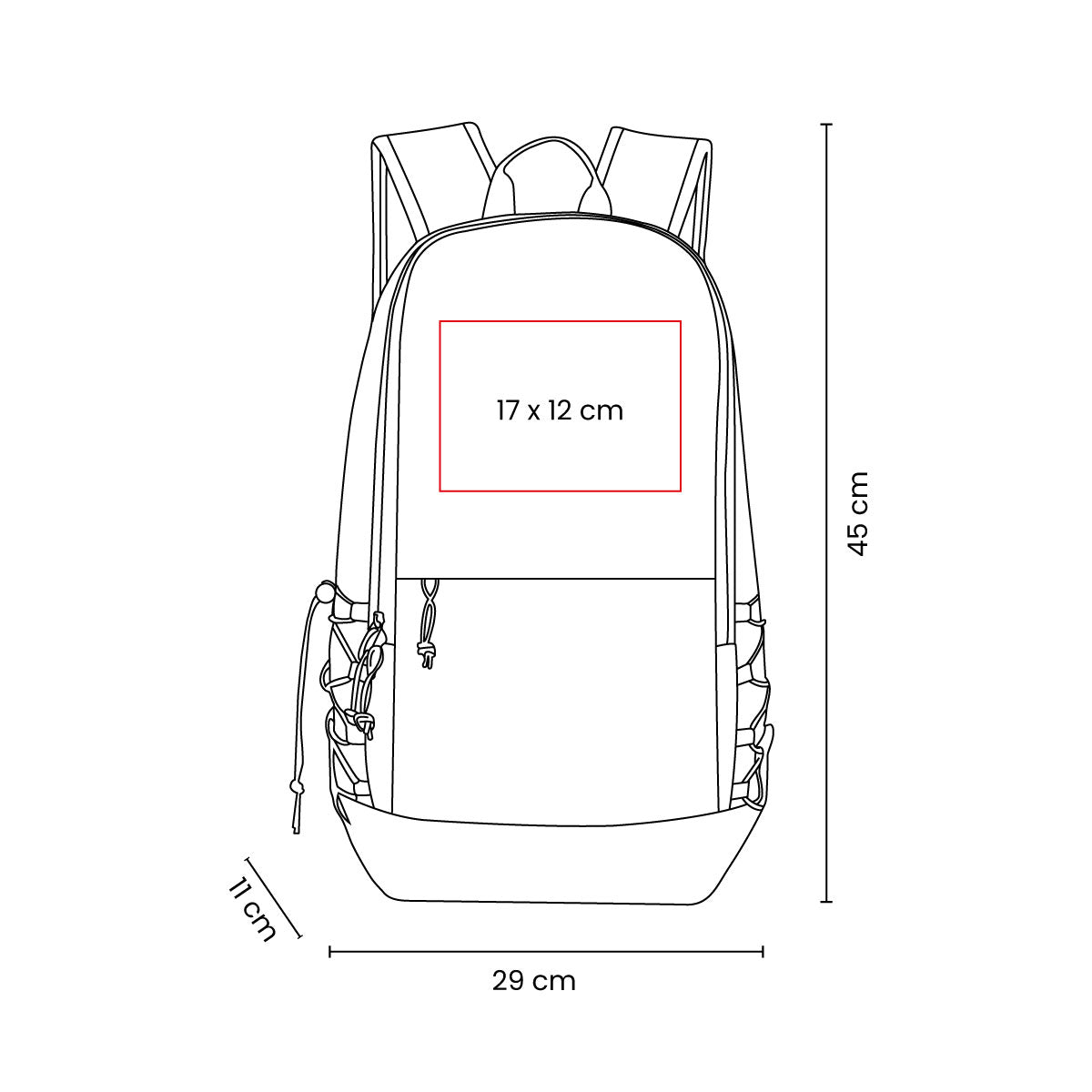 MOCHILA KIBAN - Imagen Vectorial