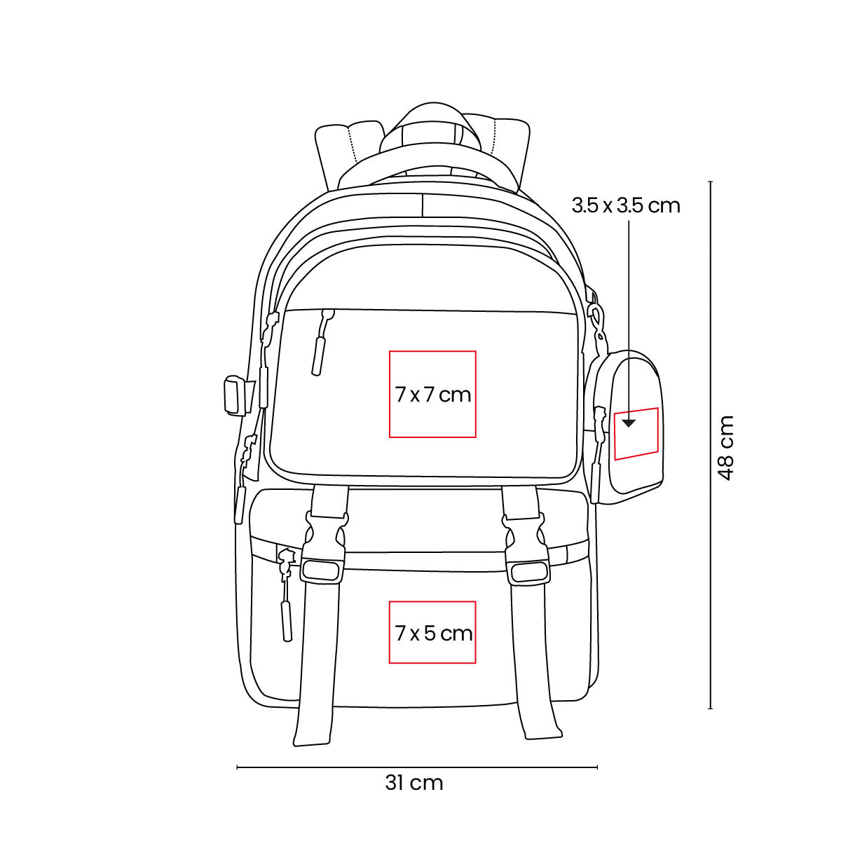 DOUBLE BACKPACK