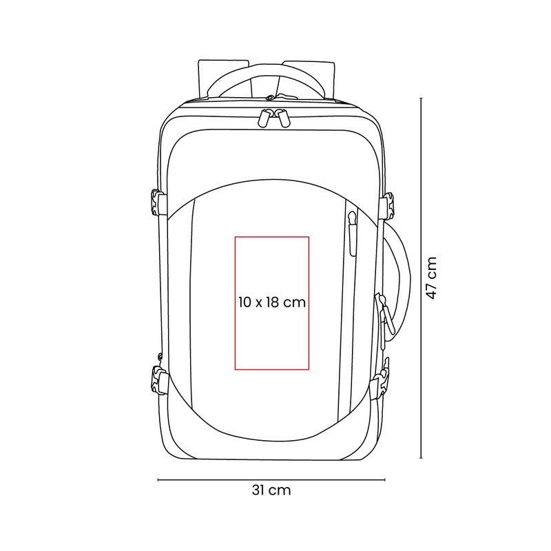 Mochila badan – artículo promocional personalizado en Monterrey | PROMOTIENDA