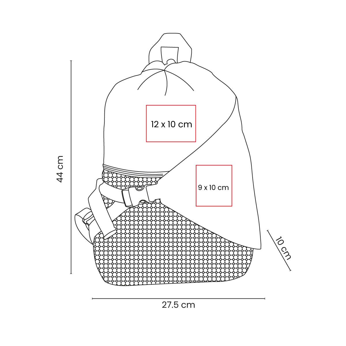 MOCHILA REDDEN - Imagen Vectorial