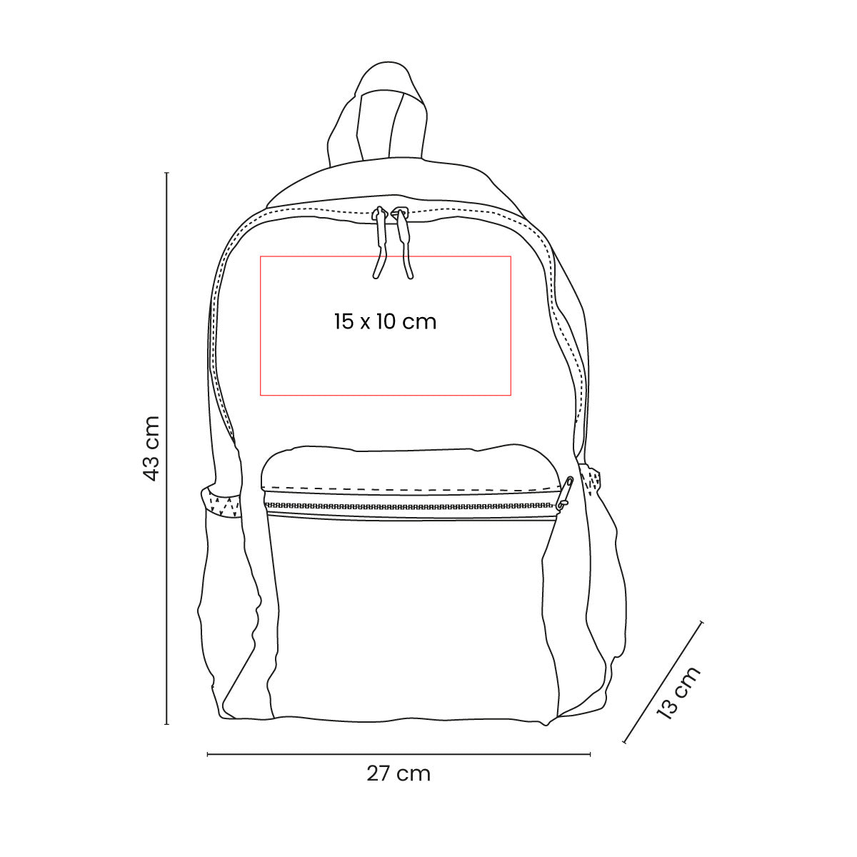 MOCHILA ALUS - Imagen Vectorial